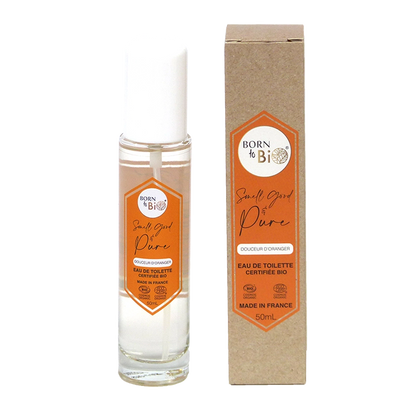 Eau de toilette natural spray, product package front 