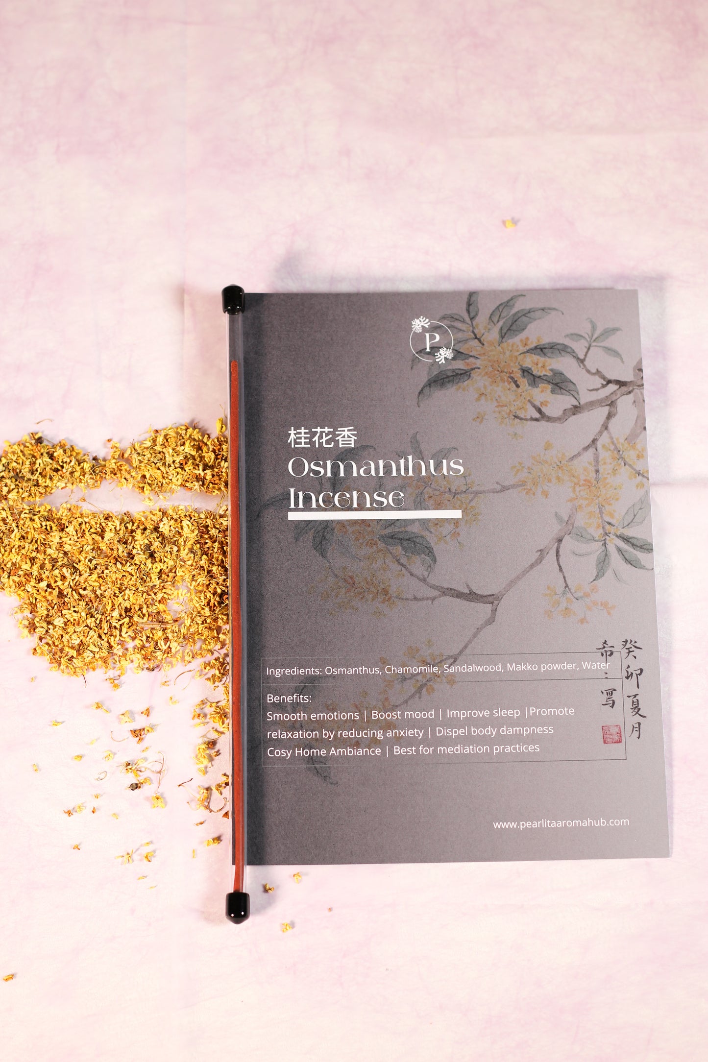 Osmanthus Incense - Serenity - Handmade in NL