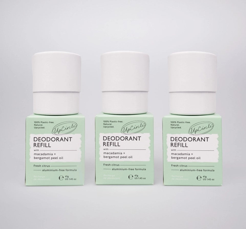 Vegan deodorant, front package